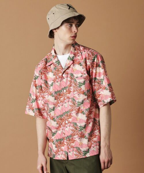 TAKEO KIKUCHI / タケオキクチ シャツ・ブラウス | 【Sサイズ～】フラワープリント半袖シャツ | 詳細9