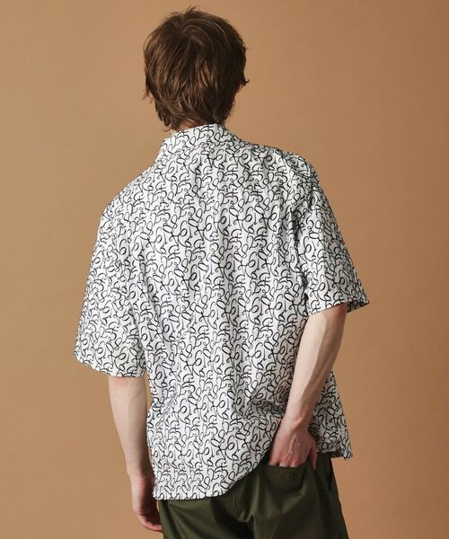 TAKEO KIKUCHI / タケオキクチ シャツ・ブラウス | 数字エンブロイダリー半袖シャツ | 詳細11