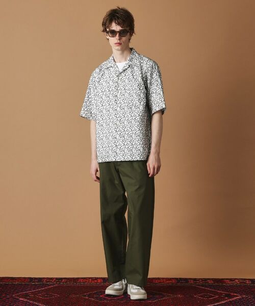 TAKEO KIKUCHI / タケオキクチ シャツ・ブラウス | 数字エンブロイダリー半袖シャツ | 詳細12