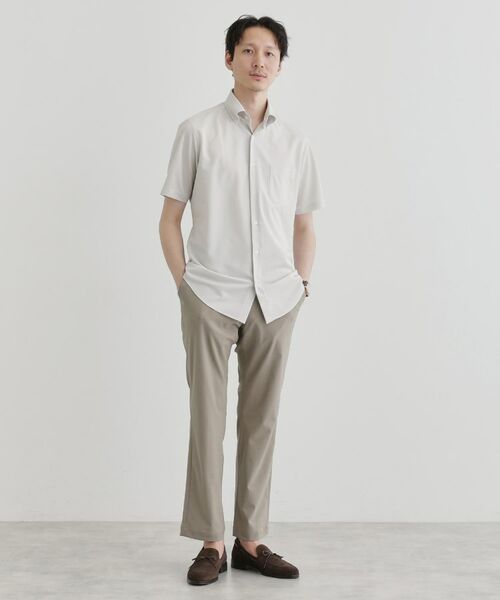 TAKEO KIKUCHI / タケオキクチ シャツ・ブラウス | ユーティリティ ピンヘッド 半袖シャツ | 詳細11