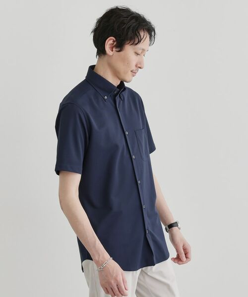 TAKEO KIKUCHI / タケオキクチ シャツ・ブラウス | ユーティリティ ピンヘッド 半袖シャツ | 詳細15