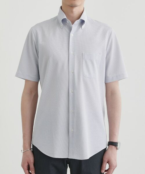 TAKEO KIKUCHI / タケオキクチ シャツ・ブラウス | ユーティリティ ピンヘッド 半袖シャツ | 詳細2