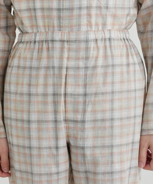 TAKEO KIKUCHI / タケオキクチ ルームウェア | ギンガムチェックテーラードパジャマ | 詳細11