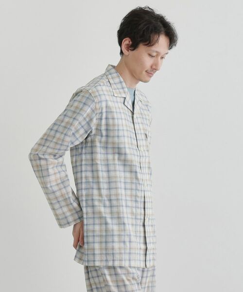 TAKEO KIKUCHI / タケオキクチ ルームウェア | ギンガムチェックテーラードパジャマ | 詳細16