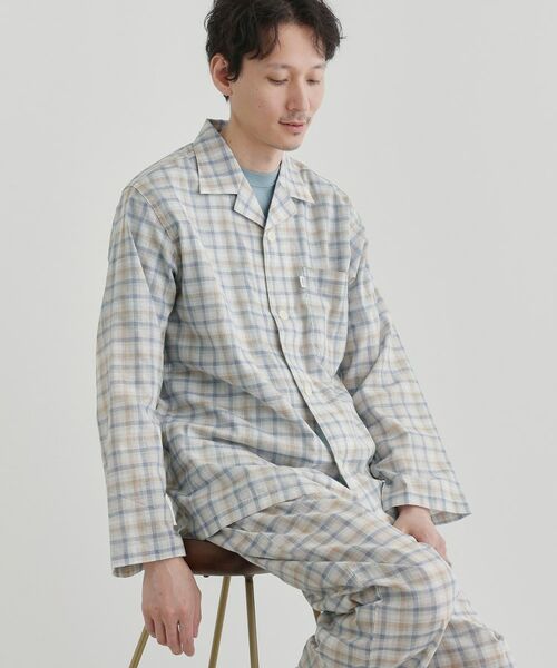 TAKEO KIKUCHI / タケオキクチ ルームウェア | ギンガムチェックテーラードパジャマ | 詳細17