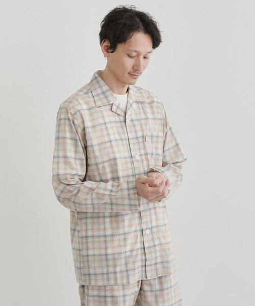TAKEO KIKUCHI / タケオキクチ ルームウェア | ギンガムチェックテーラードパジャマ | 詳細23
