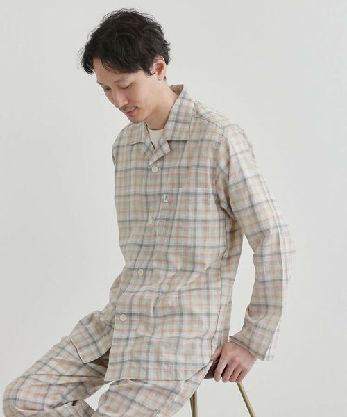 TAKEO KIKUCHI / タケオキクチ ルームウェア | ギンガムチェックテーラードパジャマ | 詳細24