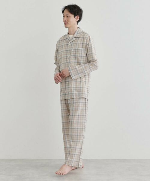 TAKEO KIKUCHI / タケオキクチ ルームウェア | ギンガムチェックテーラードパジャマ | 詳細26