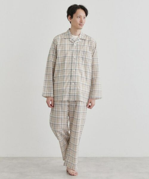 TAKEO KIKUCHI / タケオキクチ ルームウェア | ギンガムチェックテーラードパジャマ | 詳細27
