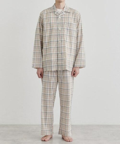 TAKEO KIKUCHI / タケオキクチ ルームウェア | ギンガムチェックテーラードパジャマ | 詳細3