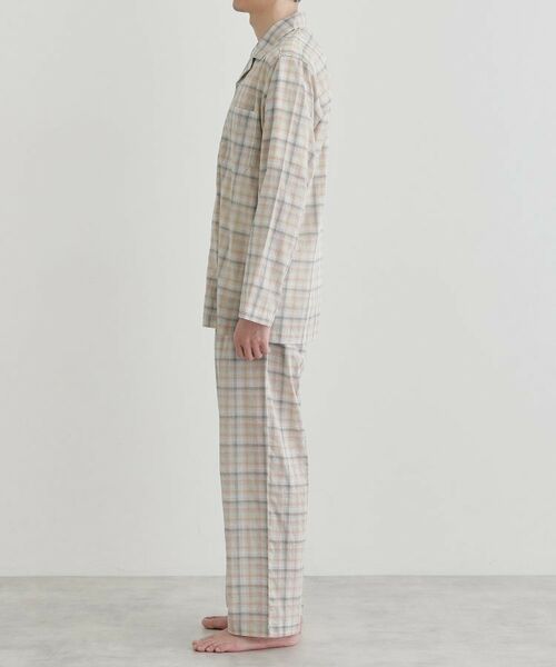 TAKEO KIKUCHI / タケオキクチ ルームウェア | ギンガムチェックテーラードパジャマ | 詳細4