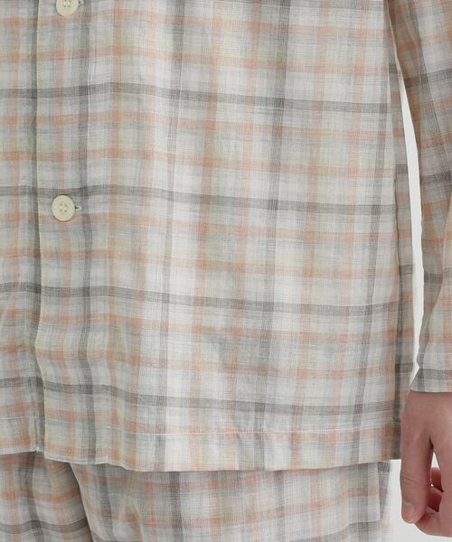 TAKEO KIKUCHI / タケオキクチ ルームウェア | ギンガムチェックテーラードパジャマ | 詳細9