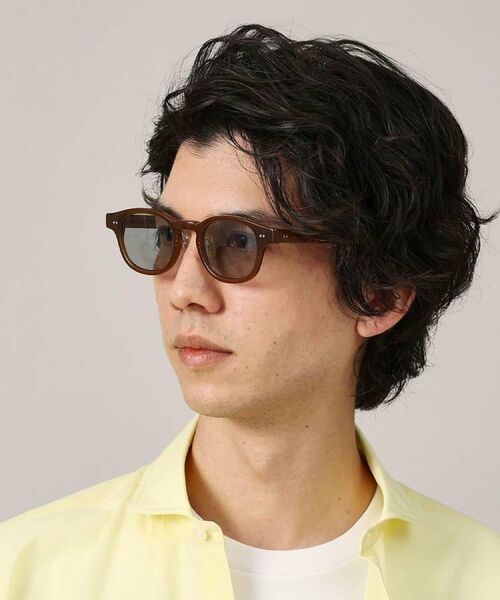 TAKEO KIKUCHI / タケオキクチ サングラス・メガネ | 【TAKEO KIKUCHI × THE BEDFORD HOTEL】ウェリントンフレーム サングラス | 詳細12