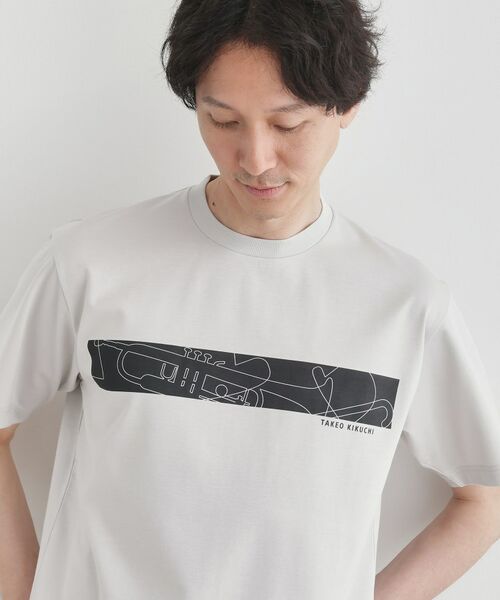 TAKEO KIKUCHI / タケオキクチ Tシャツ | バープリントポンチTシャツ | 詳細12