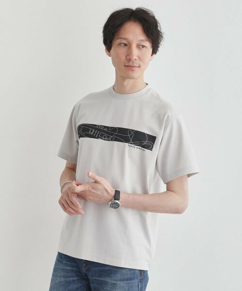 TAKEO KIKUCHI / タケオキクチ Tシャツ | バープリントポンチTシャツ | 詳細13