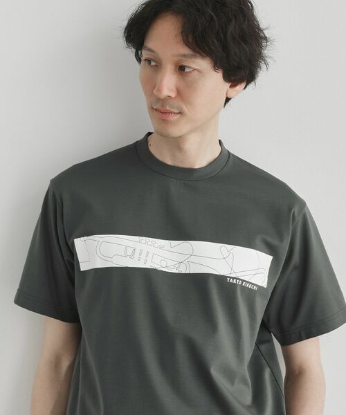 TAKEO KIKUCHI / タケオキクチ Tシャツ | バープリントポンチTシャツ | 詳細16