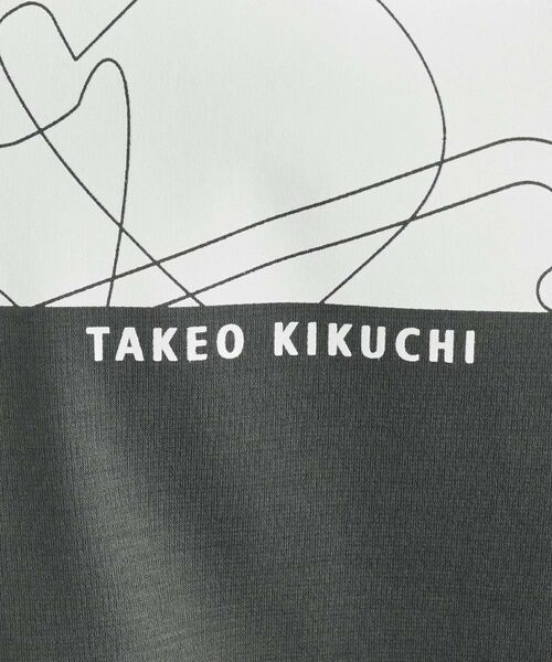TAKEO KIKUCHI / タケオキクチ Tシャツ | バープリントポンチTシャツ | 詳細19