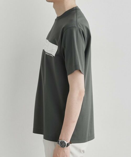 TAKEO KIKUCHI / タケオキクチ Tシャツ | バープリントポンチTシャツ | 詳細3