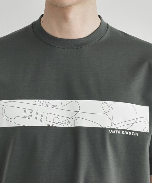 TAKEO KIKUCHI / タケオキクチ Tシャツ | バープリントポンチTシャツ | 詳細5