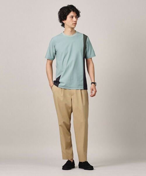 TAKEO KIKUCHI / タケオキクチ カットソー | 【Sサイズ～】サイド切替え 半袖カットソー | 詳細1