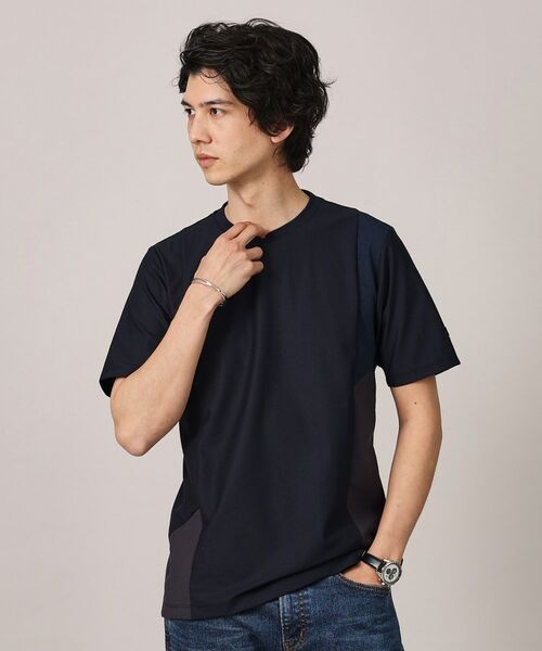 TAKEO KIKUCHI / タケオキクチ カットソー | 【Sサイズ～】サイド切替え 半袖カットソー | 詳細10