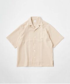 TAKEO KIKUCHI / タケオキクチ シャツ・ブラウス | 【LIMITED】ハンドライティングロゴ 1ポイントジャージ半袖シャツ