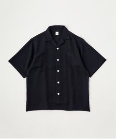 TAKEO KIKUCHI / タケオキクチ シャツ・ブラウス | 【LIMITED】ハンドライティングロゴ 1ポイントジャージ半袖シャツ