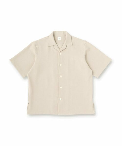 TAKEO KIKUCHI / タケオキクチ シャツ・ブラウス | 【LIMITED】ハンドライティングロゴ 1ポイントジャージ半袖シャツ | 詳細1