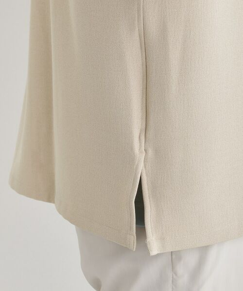 TAKEO KIKUCHI / タケオキクチ シャツ・ブラウス | 【LIMITED】ハンドライティングロゴ 1ポイントジャージ半袖シャツ | 詳細8