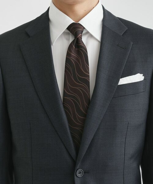 TAKEO KIKUCHI / タケオキクチ ネクタイ | 【Made in JAPAN】流水紋様ネクタイ | 詳細9