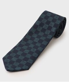 TAKEO KIKUCHI / タケオキクチ ネクタイ | 【Made in JAPAN】市松紋ネクタイ