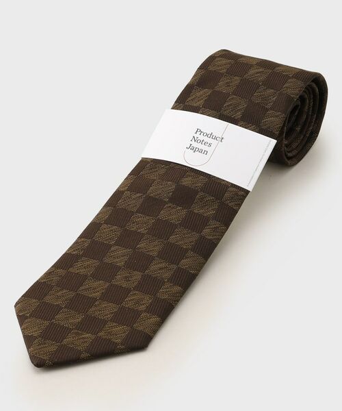 TAKEO KIKUCHI / タケオキクチ ネクタイ | 【Made in JAPAN】市松紋ネクタイ | 詳細7