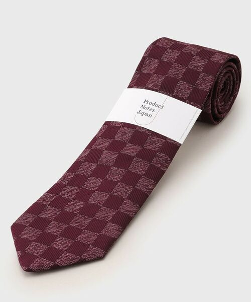 TAKEO KIKUCHI / タケオキクチ ネクタイ | 【Made in JAPAN】市松紋ネクタイ | 詳細8