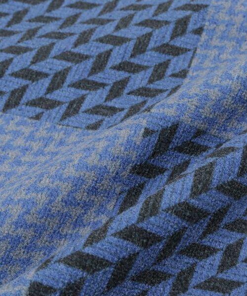 TAKEO KIKUCHI / タケオキクチ ハンカチ | 柄切り替えプリントフォンカチ | 詳細3