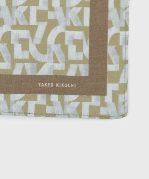 TAKEO KIKUCHI / タケオキクチ ハンカチ | パズル柄プリントハンカチ | 詳細3
