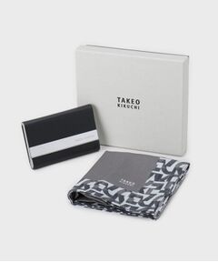 TAKEO KIKUCHI / タケオキクチ 服飾雑貨 | ハンカチ名刺入れセット