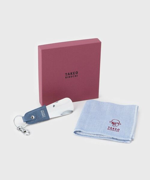 TAKEO KIKUCHI / タケオキクチ 服飾雑貨 | タオルハンカチシューホーンセット | 詳細1