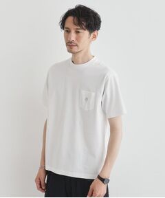 TAKEO KIKUCHI / タケオキクチ Tシャツ | 【COOL CITY WEAR】ワンポイント刺しゅう ポケットTシャツ /接触冷感