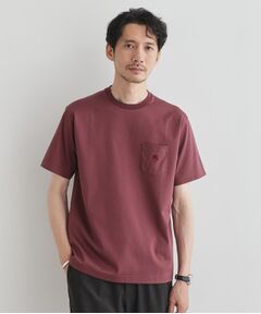 TAKEO KIKUCHI / タケオキクチ Tシャツ | 【COOL CITY WEAR】ワンポイント刺しゅう ポケットTシャツ /接触冷感