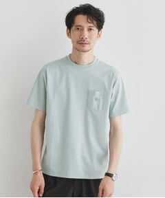 TAKEO KIKUCHI / タケオキクチ Tシャツ | 【COOL CITY WEAR】ワンポイント刺しゅう ポケットTシャツ /接触冷感