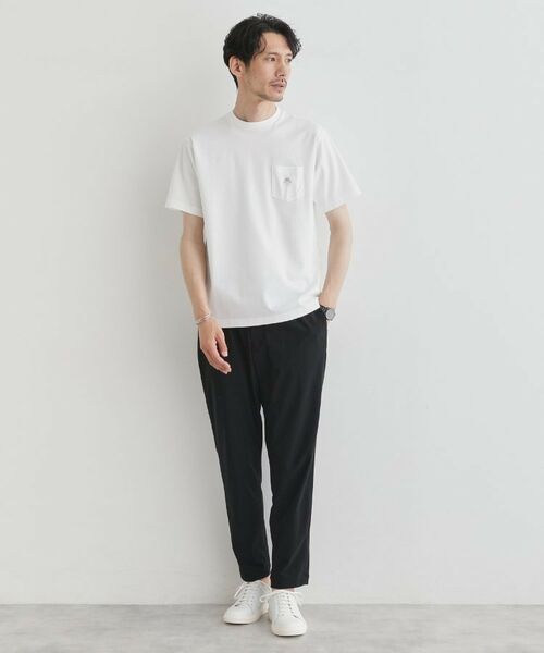TAKEO KIKUCHI / タケオキクチ Tシャツ | 【COOL CITY WEAR】ワンポイント刺しゅう ポケットTシャツ /接触冷感 | 詳細10