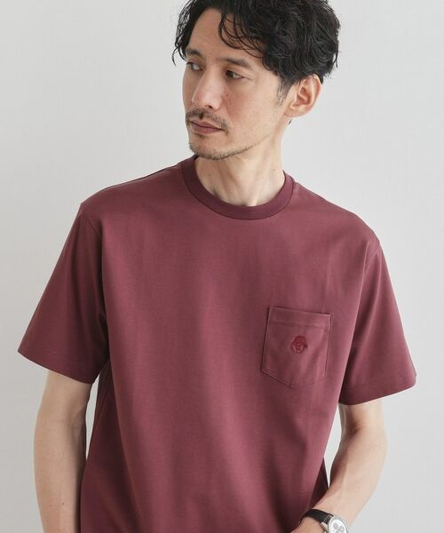 TAKEO KIKUCHI / タケオキクチ Tシャツ | 【COOL CITY WEAR】ワンポイント刺しゅう ポケットTシャツ /接触冷感 | 詳細12