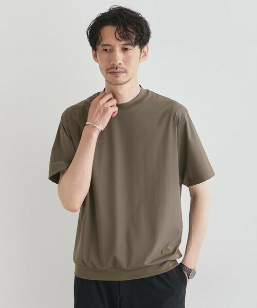 TAKEO KIKUCHI / タケオキクチ Tシャツ | 【COOL CITY WEAR】テーラードTシャツ /接触冷感 | 詳細14