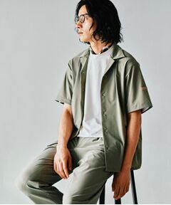 TAKEO KIKUCHI / タケオキクチ シャツ・ブラウス | 【COOL CITY WEAR】エアートール オープンカラーシャツ /接触冷感・通気性
