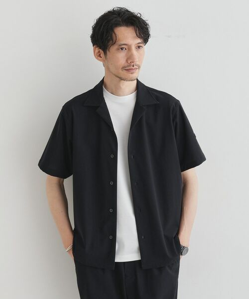 TAKEO KIKUCHI / タケオキクチ シャツ・ブラウス | 【COOL CITY WEAR】エアートール オープンカラーシャツ /接触冷感・通気性 | 詳細10