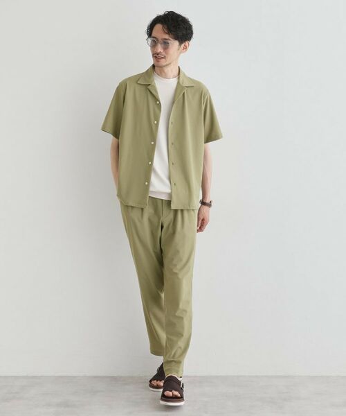 TAKEO KIKUCHI / タケオキクチ シャツ・ブラウス | 【COOL CITY WEAR】エアートール オープンカラーシャツ /接触冷感・通気性 | 詳細16