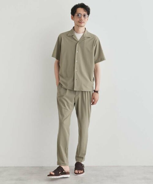 TAKEO KIKUCHI / タケオキクチ シャツ・ブラウス | 【COOL CITY WEAR】エアートール オープンカラーシャツ /接触冷感・通気性 | 詳細17