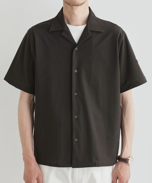 TAKEO KIKUCHI / タケオキクチ シャツ・ブラウス | 【COOL CITY WEAR】エアートール オープンカラーシャツ /接触冷感・通気性 | 詳細2