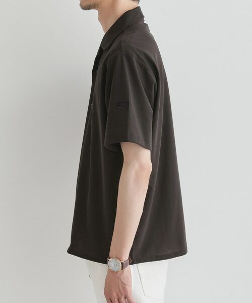 TAKEO KIKUCHI / タケオキクチ シャツ・ブラウス | 【COOL CITY WEAR】エアートール オープンカラーシャツ /接触冷感・通気性 | 詳細3