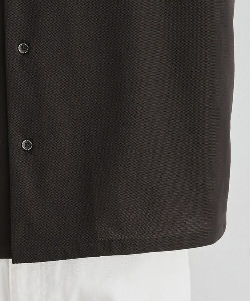 TAKEO KIKUCHI / タケオキクチ シャツ・ブラウス | 【COOL CITY WEAR】エアートール オープンカラーシャツ /接触冷感・通気性 | 詳細7